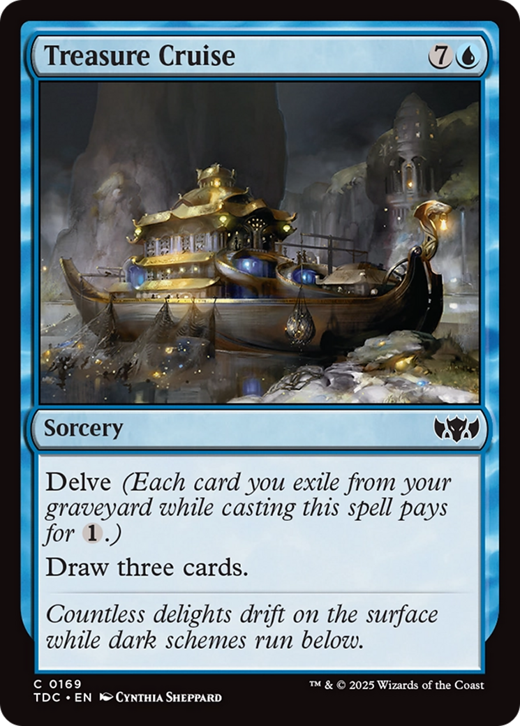 Treasure Cruise [Tarkir: Dragonstorm Commander] | Webway Games
