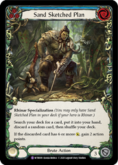 Sand Sketched Plan [U-WTR009] (Welcome to Rathe Unlimited)  Unlimited Normal | Webway Games