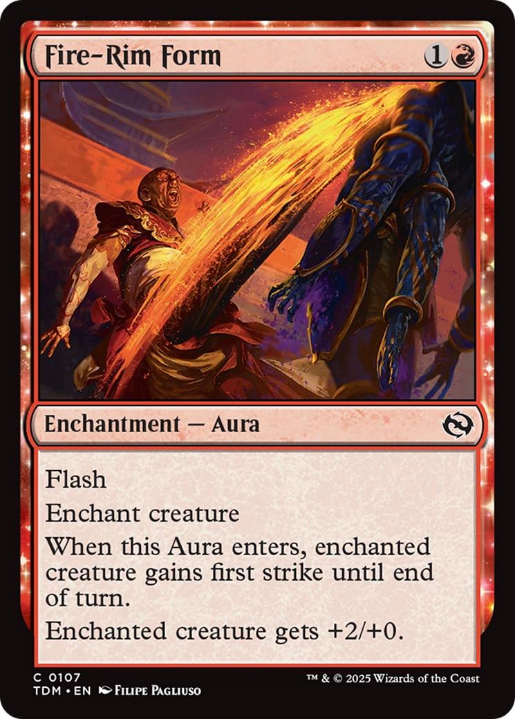 Fire-Rim Form [Tarkir: Dragonstorm] | Webway Games