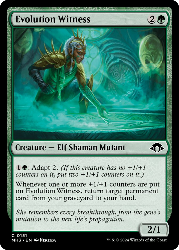 Evolution Witness [Modern Horizons 3] | Webway Games