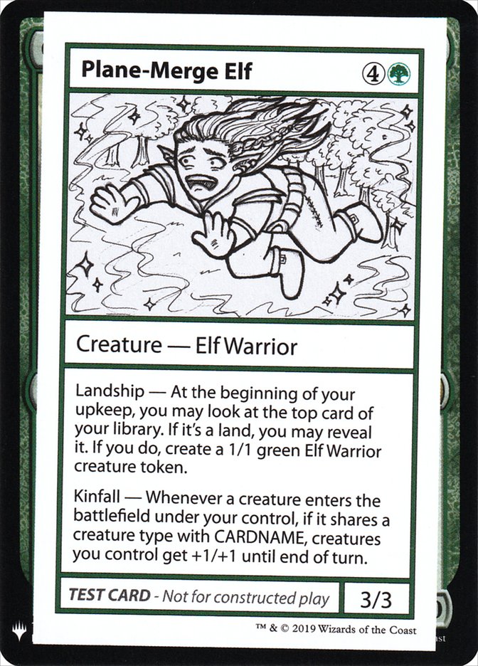 Plane-Merge Elf [Mystery Booster Playtest Cards] | Webway Games