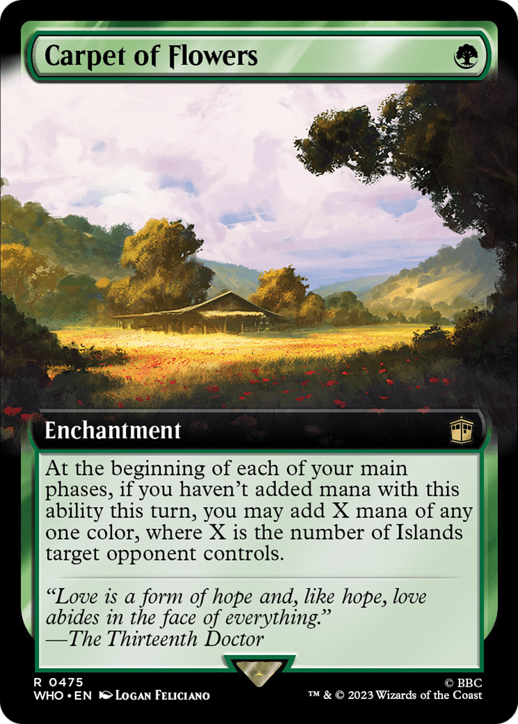 Carpet of Flowers (Extended Art) [Doctor Who] | Webway Games