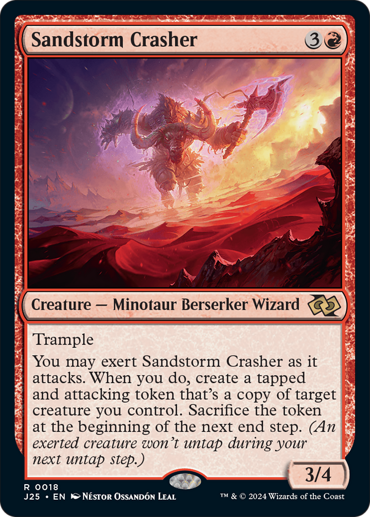 Sandstorm Crasher [Foundations Jumpstart] | Webway Games