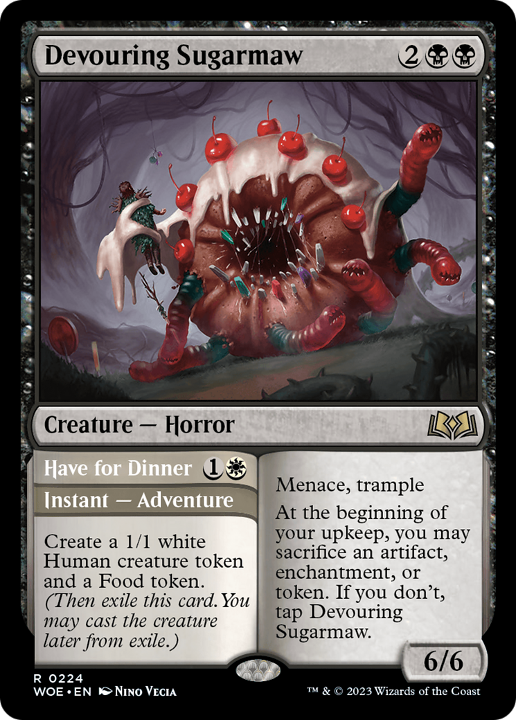 Devouring Sugarmaw // Have For Dinner [Wilds of Eldraine] | Webway Games