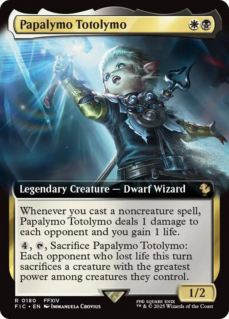 Papalymo Totolymo (Extended Art) [FINAL FANTASY Commander] | Webway Games