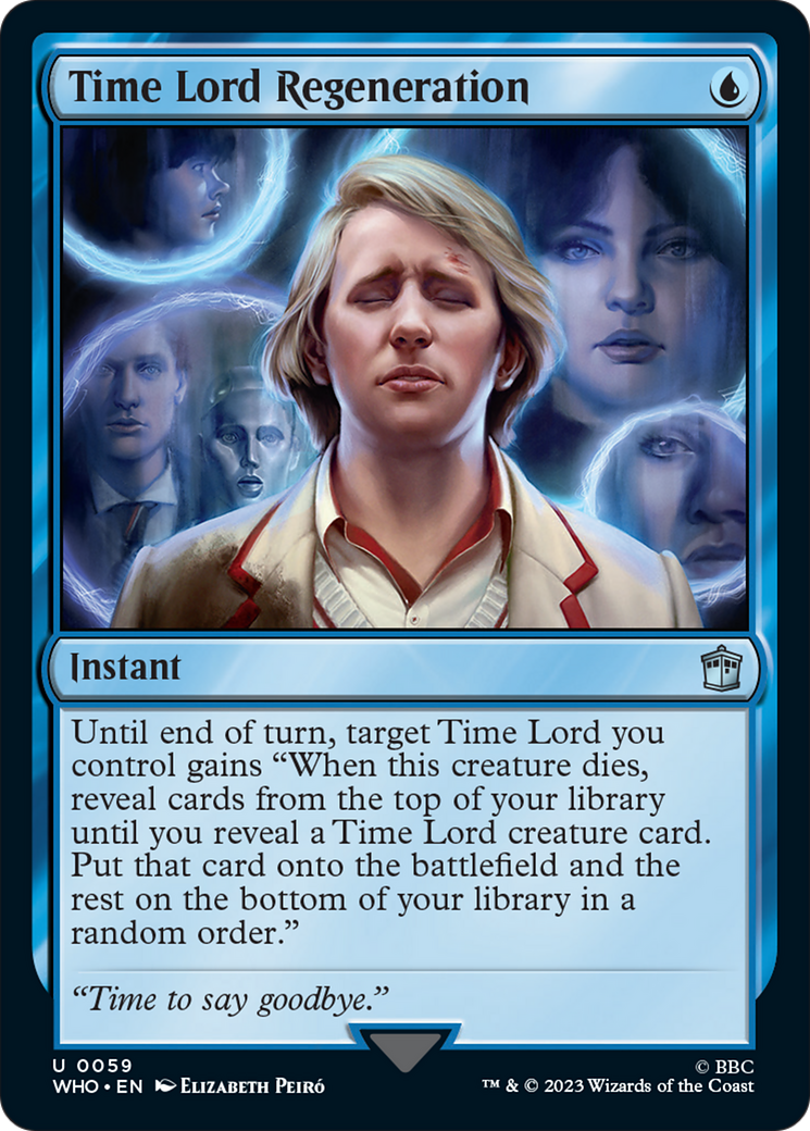 Time Lord Regeneration [Doctor Who] | Webway Games
