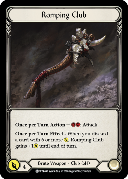 Dawnblade // Romping Club [U-WTR115 // U-WTR003] (Welcome to Rathe Unlimited)  Unlimited Normal | Webway Games