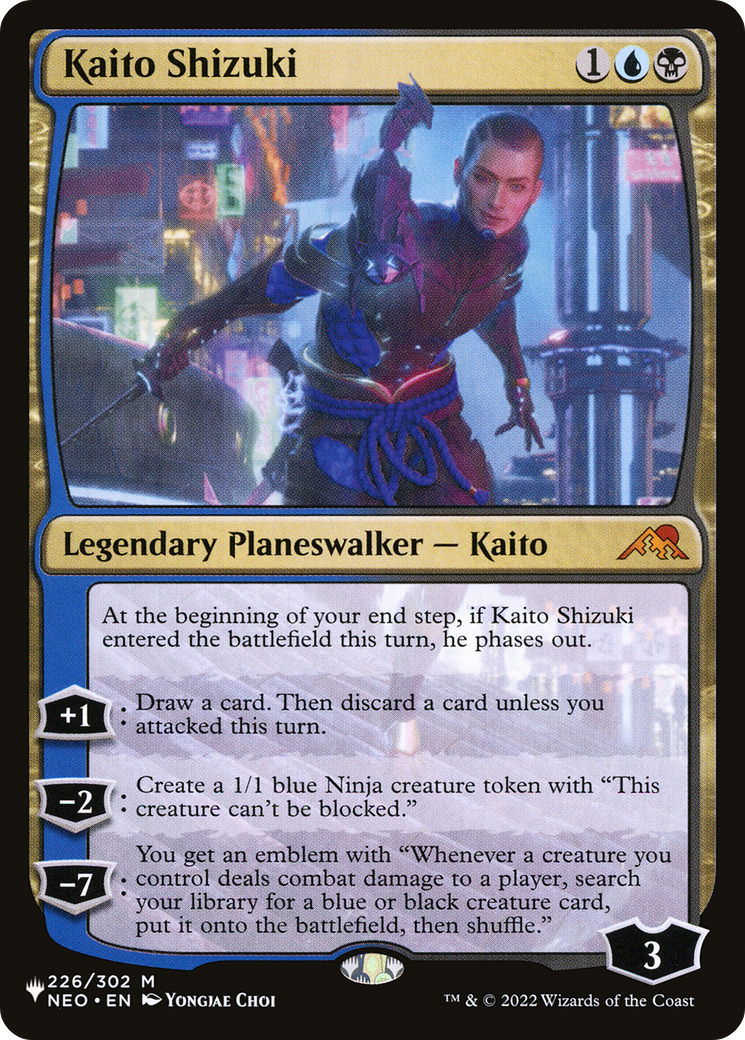 Kaito Shizuki [The List] | Webway Games
