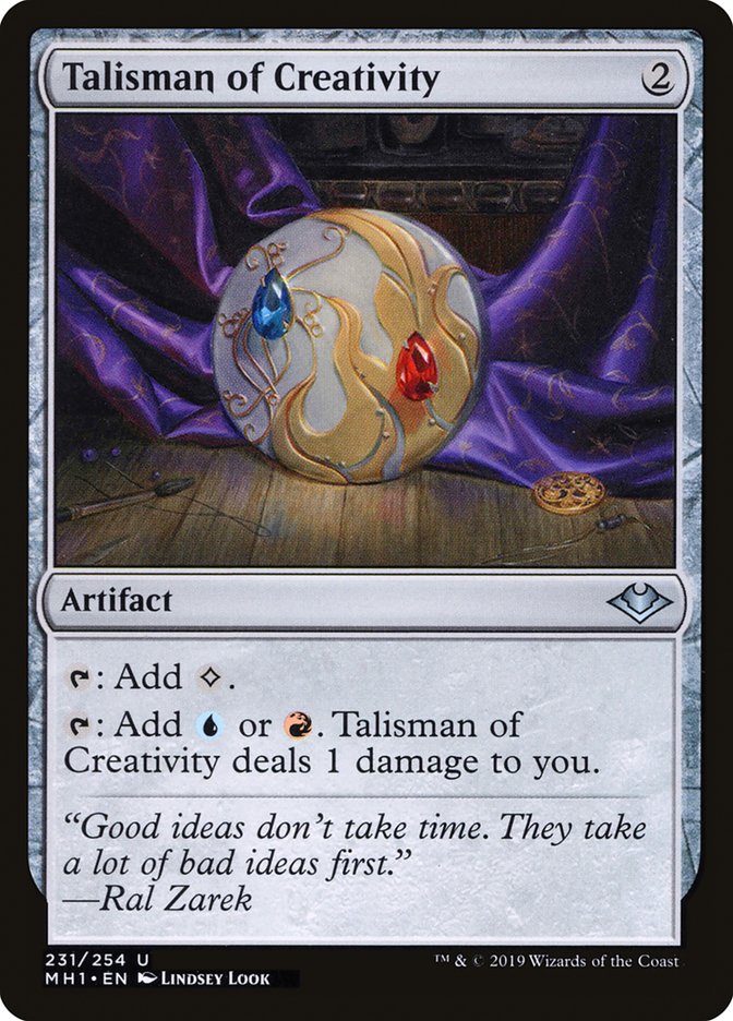 Talisman of Creativity [Modern Horizons] | Webway Games