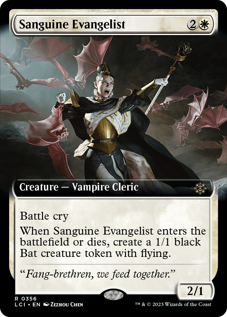 Sanguine Evangelist (Extended Art) [The Lost Caverns of Ixalan] | Webway Games