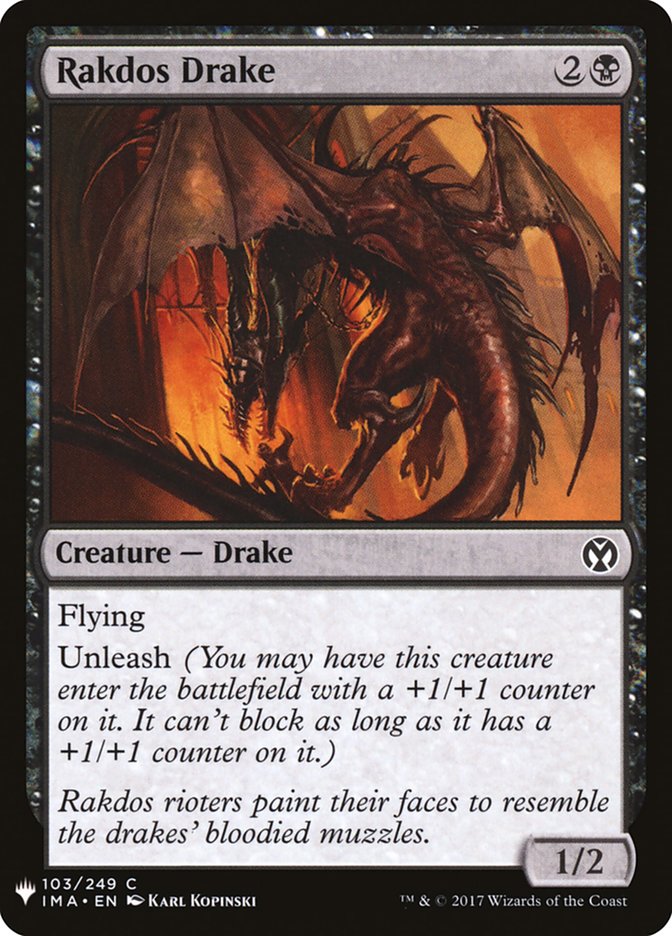 Rakdos Drake [Mystery Booster] | Webway Games
