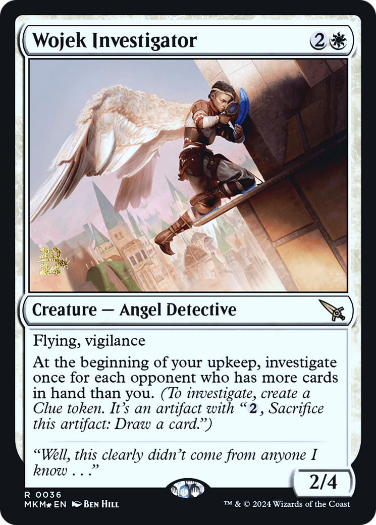 Wojek Investigator [Murders at Karlov Manor Prerelease Promos] | Webway Games