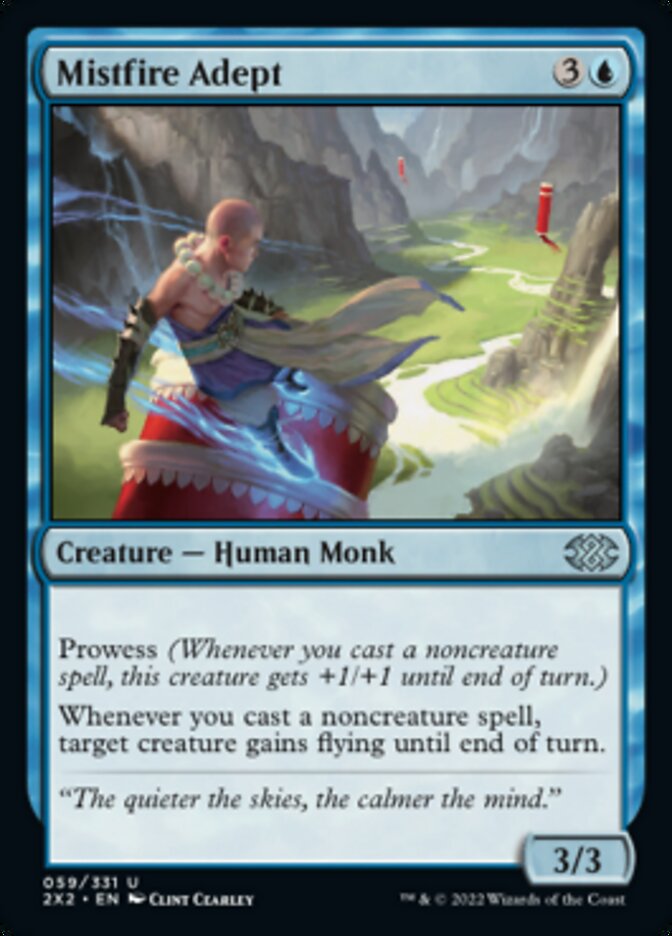 Mistfire Adept [Double Masters 2022] | Webway Games