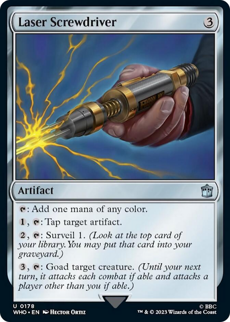 Laser Screwdriver [Doctor Who] | Webway Games