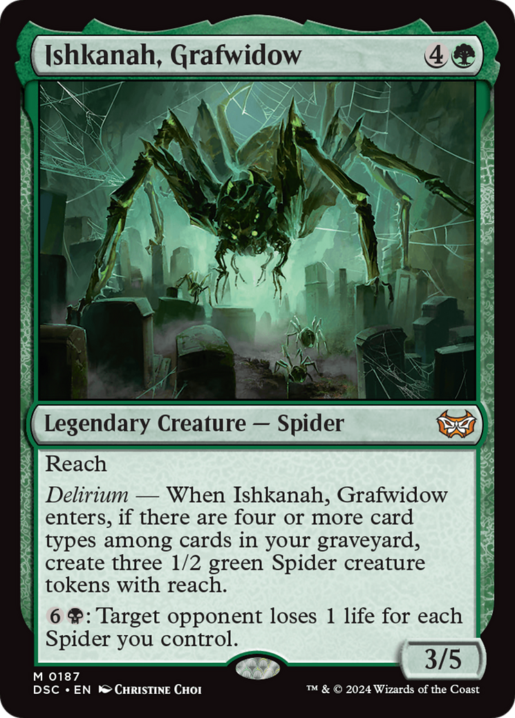 Ishkanah, Grafwidow [Duskmourn: House of Horror Commander] | Webway Games