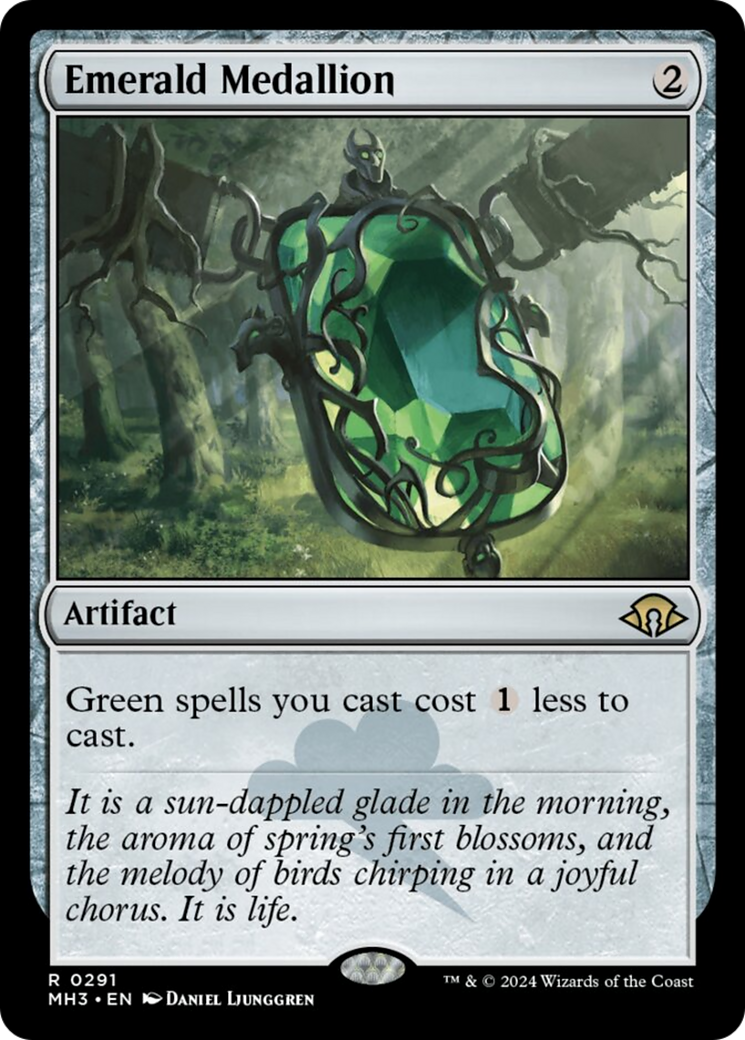 Emerald Medallion [Modern Horizons 3] | Webway Games