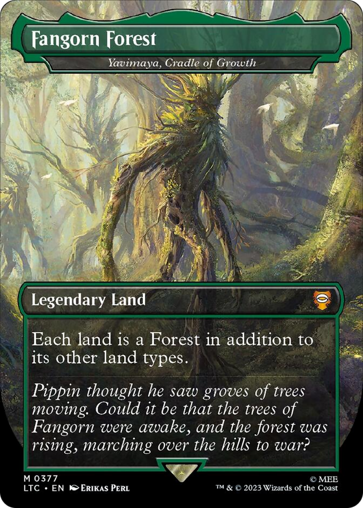 Fangorn Forest - Yavimaya, Cradle of Growth [The Lord of the Rings: Tales of Middle-Earth Commander] | Webway Games
