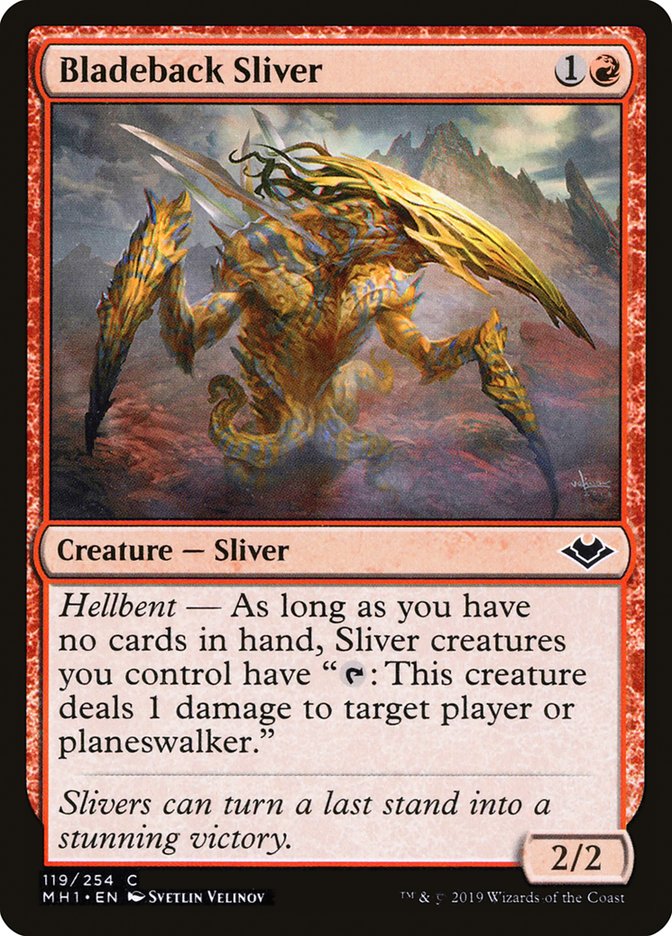 Bladeback Sliver [Modern Horizons] | Webway Games
