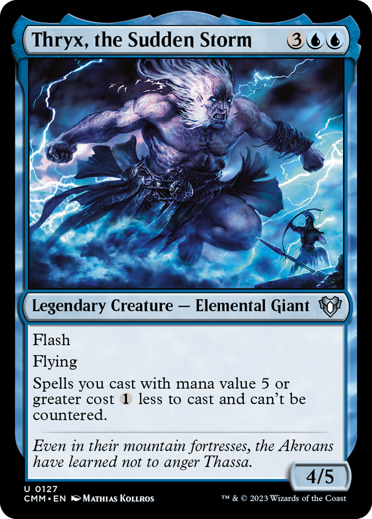 Thryx, the Sudden Storm [Commander Masters] | Webway Games