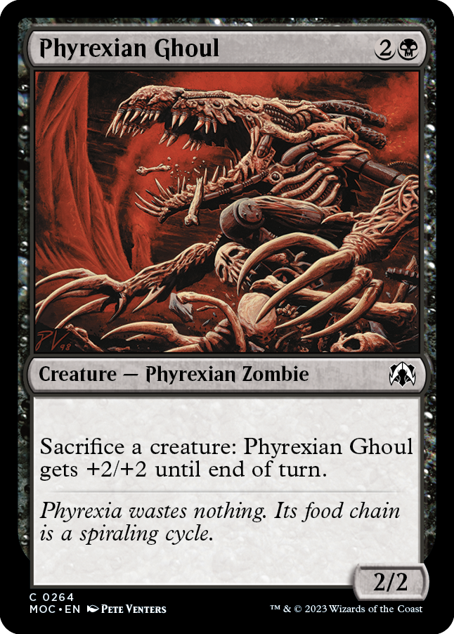 Phyrexian Ghoul [March of the Machine Commander] | Webway Games