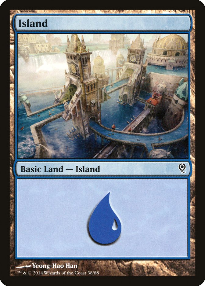 Island (38) [Duel Decks: Jace vs. Vraska] | Webway Games