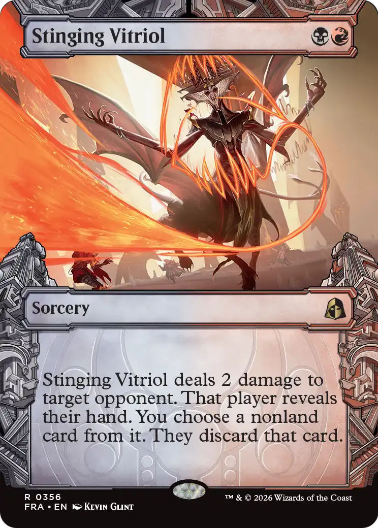 Stinging Vitriol (Showcase) [Reality Fracture] | Webway Games