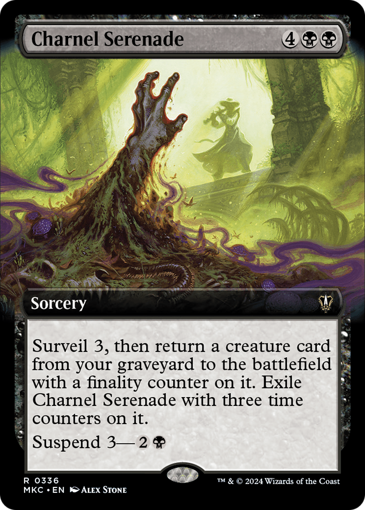 Charnel Serenade (Extended Art) [Murders at Karlov Manor Commander] | Webway Games