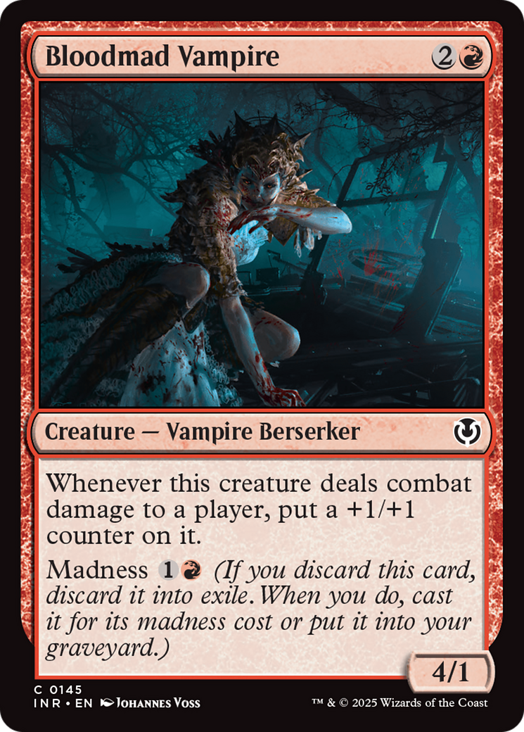 Bloodmad Vampire [Innistrad Remastered] | Webway Games