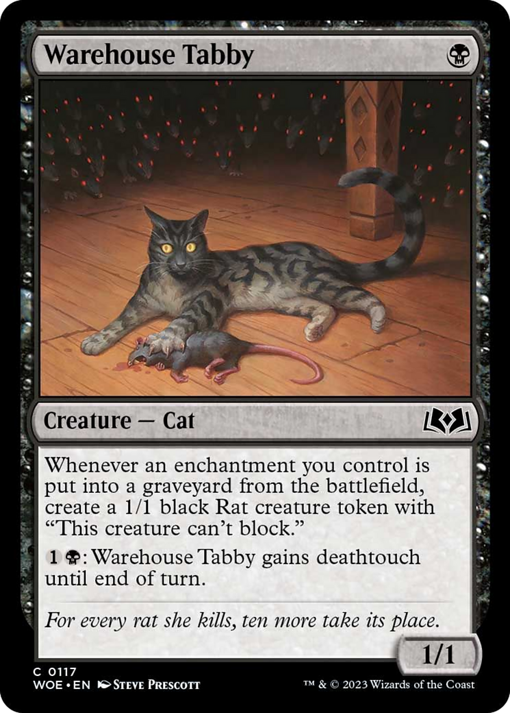 Warehouse Tabby [Wilds of Eldraine] | Webway Games