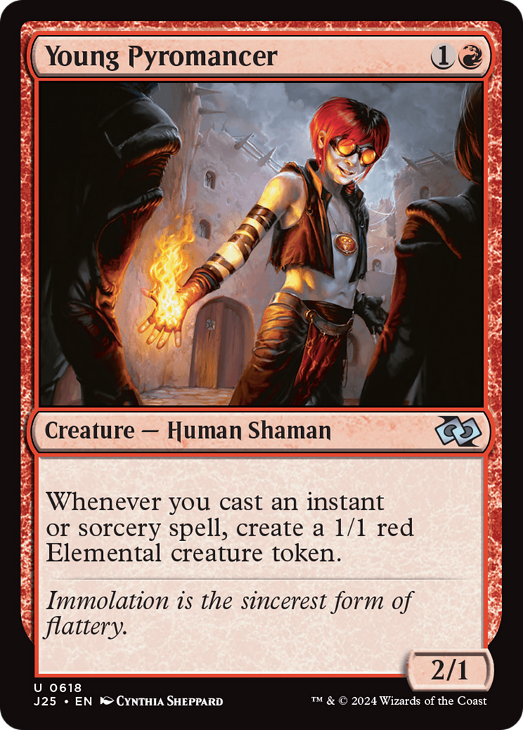 Young Pyromancer [Foundations Jumpstart] | Webway Games