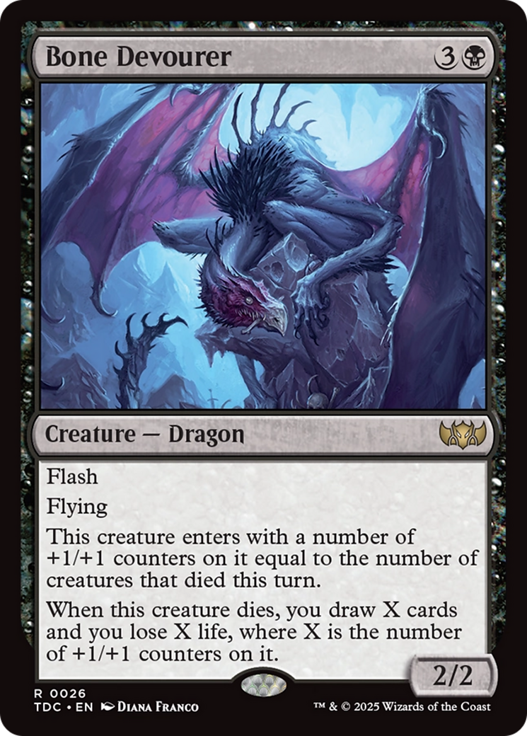 Bone Devourer [Tarkir: Dragonstorm Commander] | Webway Games