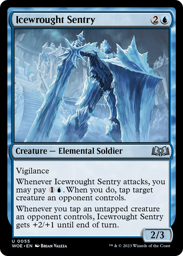 Icewrought Sentry [Wilds of Eldraine] | Webway Games