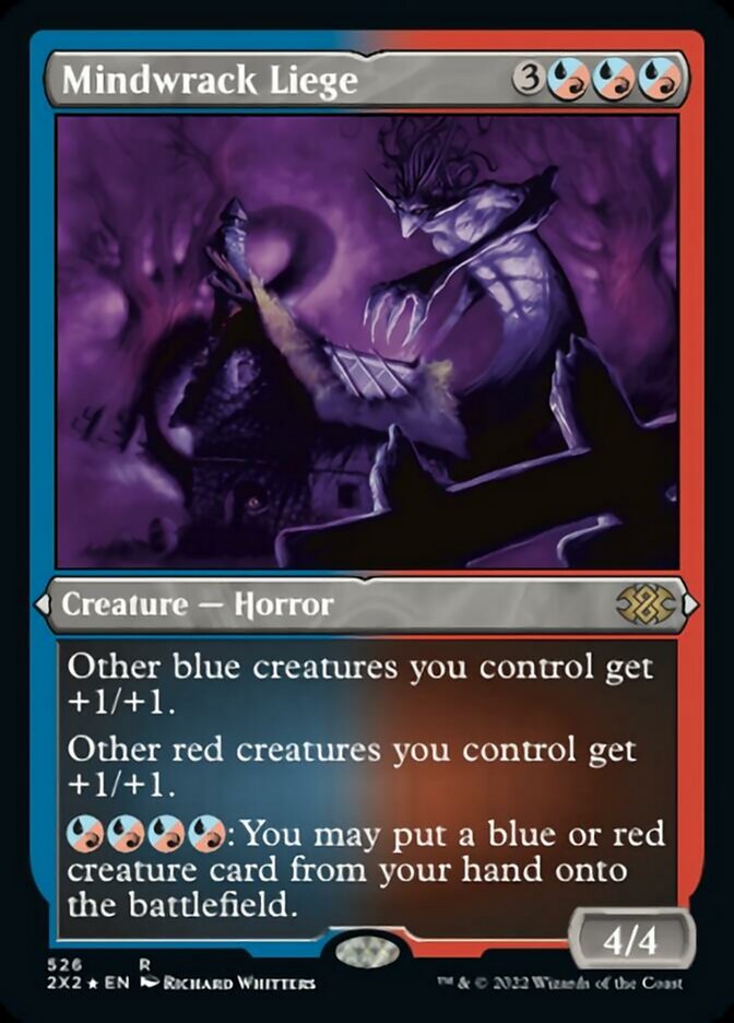 Mindwrack Liege (Foil Etched) [Double Masters 2022] | Webway Games