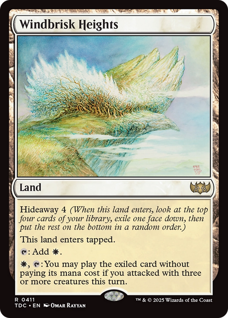 Windbrisk Heights [Tarkir: Dragonstorm Commander] | Webway Games