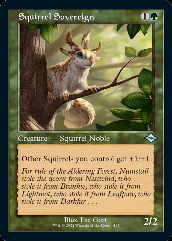 Squirrel Sovereign (Retro) [Modern Horizons 2] | Webway Games