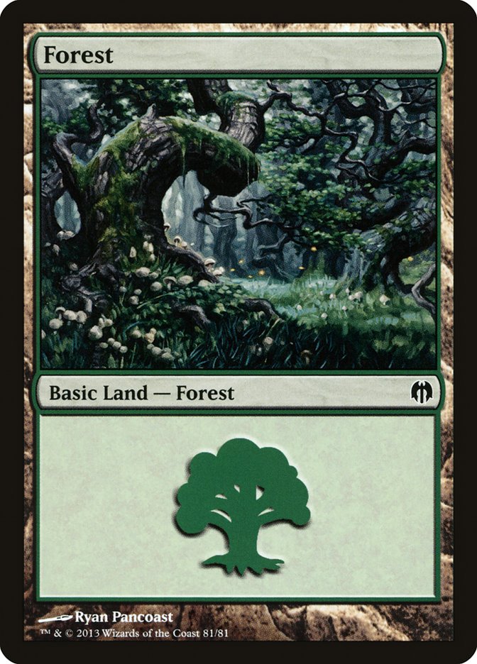 Forest (81) [Duel Decks: Heroes vs. Monsters] | Webway Games