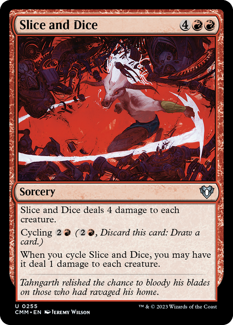 Slice and Dice [Commander Masters] | Webway Games