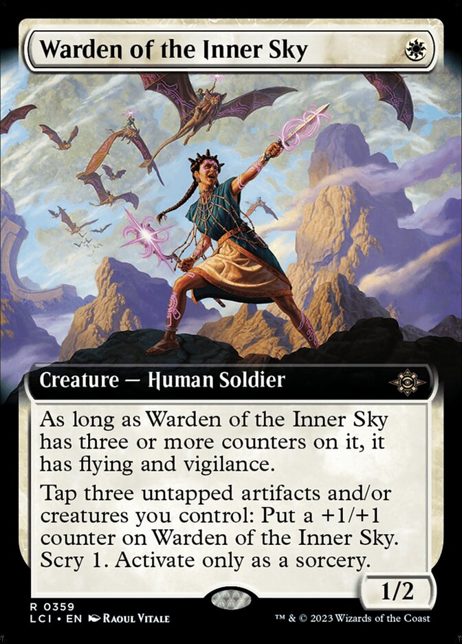 Warden of the Inner Sky (Extended Art) [The Lost Caverns of Ixalan] | Webway Games