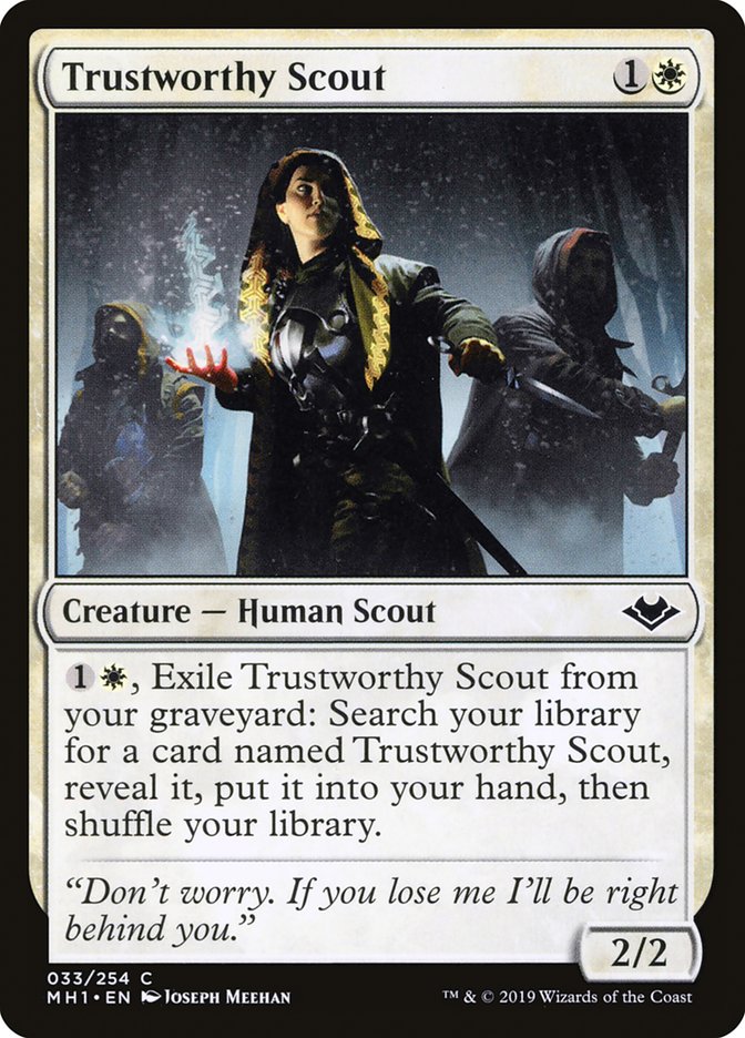 Trustworthy Scout [Modern Horizons] | Webway Games