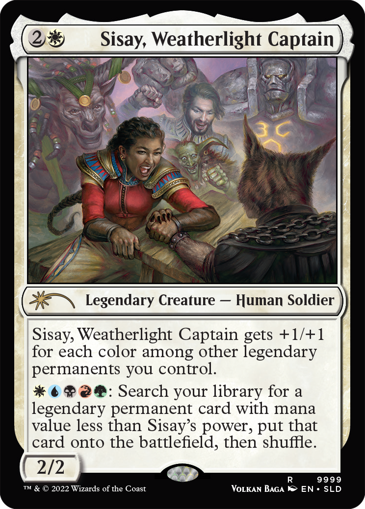 Sisay, Weatherlight Captain [Secret Lair Drop Series] | Webway Games