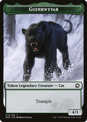 Devil // Guenhwyvar Double-Sided Token [Dungeons & Dragons: Adventures in the Forgotten Realms Tokens] | Webway Games