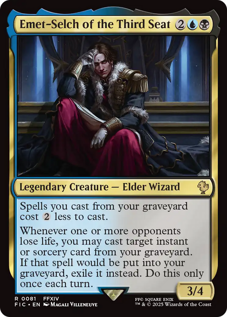 Emet-Selch of the Third Seat [FINAL FANTASY Commander] | Webway Games