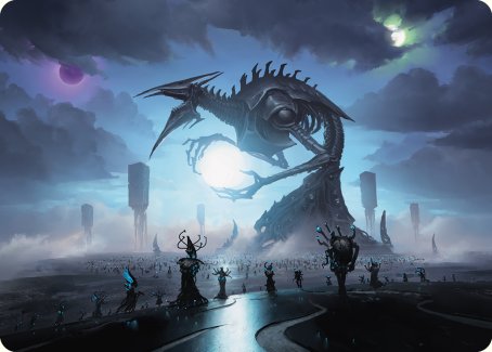 Blue Sun's Twilight Art Card [Phyrexia: All Will Be One Art Series] | Webway Games