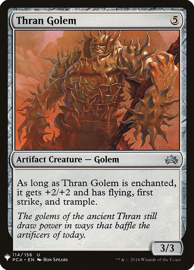 Thran Golem [Mystery Booster] | Webway Games