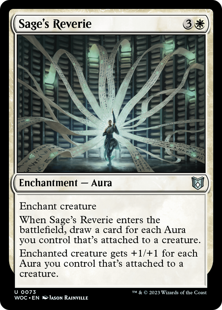 Sage's Reverie [Wilds of Eldraine Commander] | Webway Games