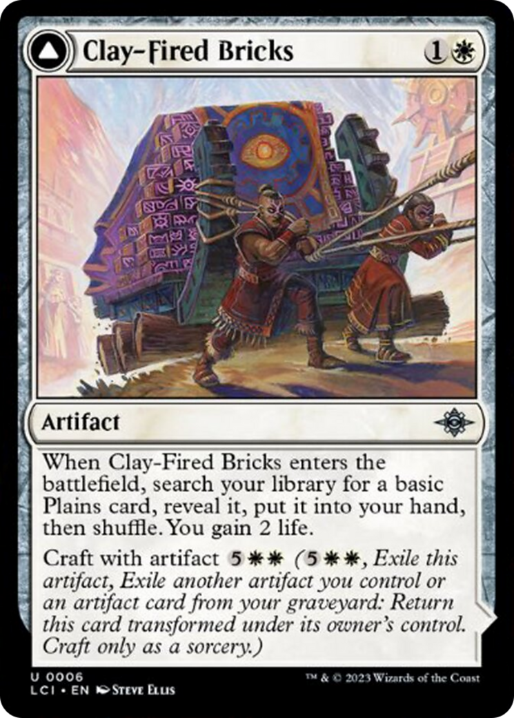 Clay-Fired Bricks // Cosmium Kiln [The Lost Caverns of Ixalan] | Webway Games