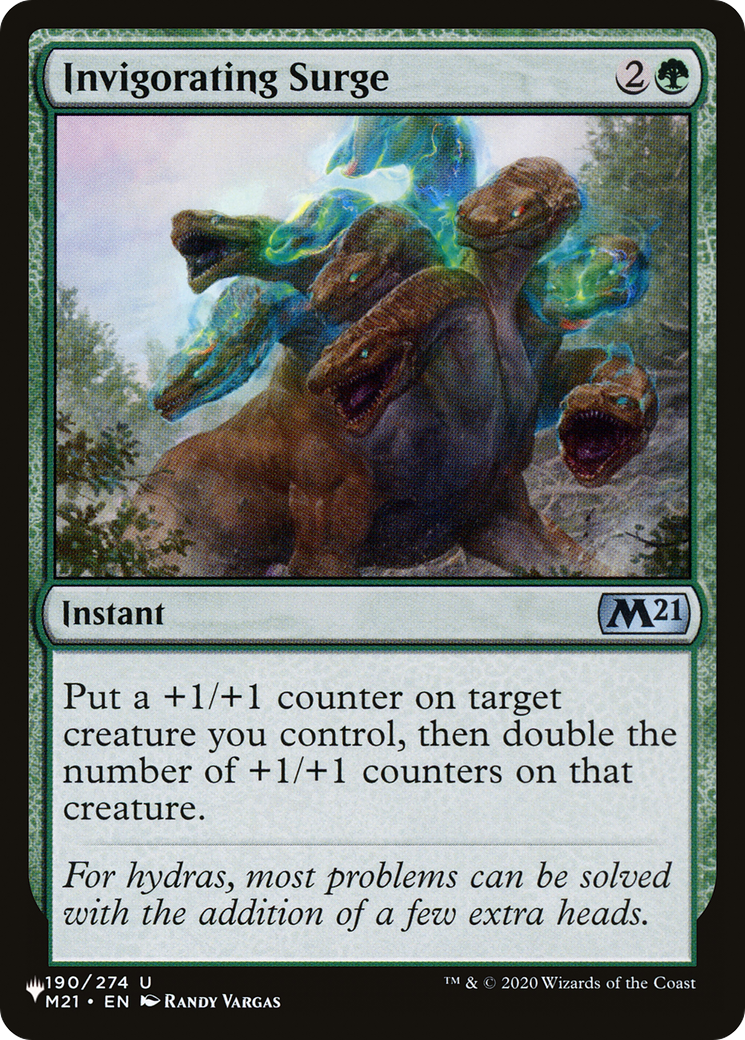 Invigorating Surge [The List] | Webway Games