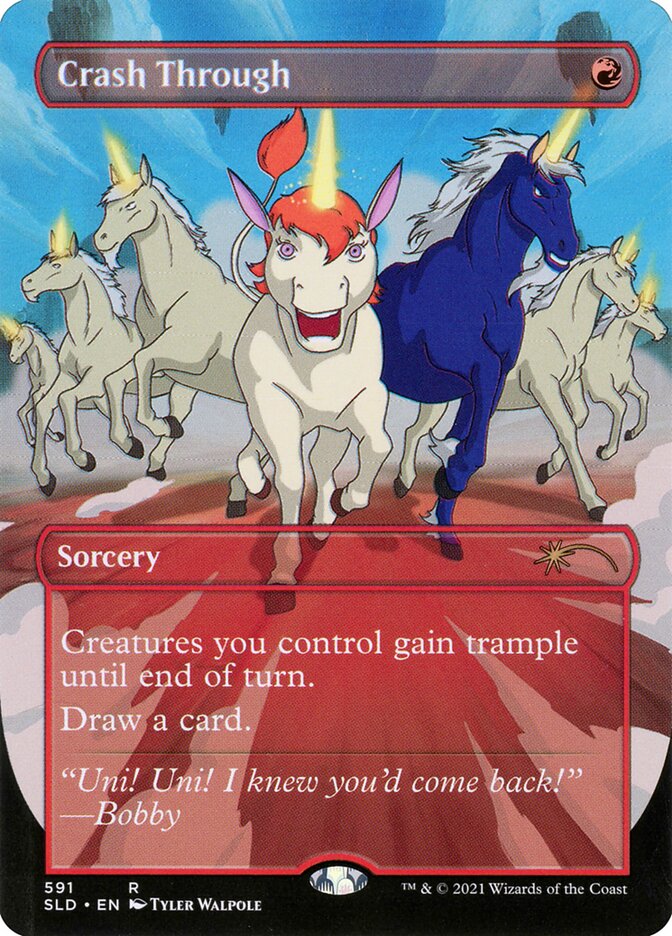 Crash Through (Borderless) [Secret Lair Drop Promos] | Webway Games