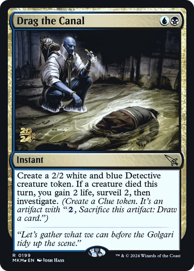 Drag the Canal [Murders at Karlov Manor Prerelease Promos] | Webway Games