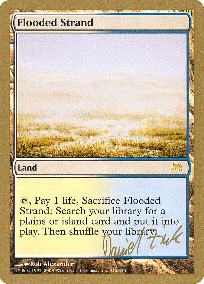 Flooded Strand (Daniel Zink) [World Championship Decks 2003] | Webway Games